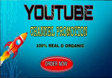 High Quality Channel Promotion Social Media Marketing