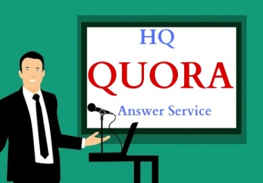 I will Promote 3 High Quality Quora answer with your keyword & URL