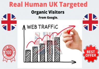 send unlimited website visitors from UK using google