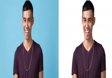 do any photo background removal,  photoshop editing