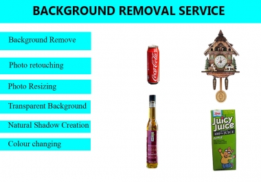 I will do 10 images background remove