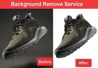 I will do background remove,  retouching,  resizing 5 images
