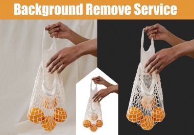 I will do professional photo background removal express delivery 24 hour
