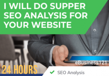 Super SEO Report for your website