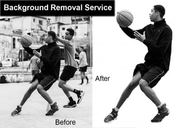 I will work together products photo background removal