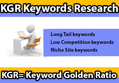 I Will Do Best KGR Keyword Research and Competitor Analysis