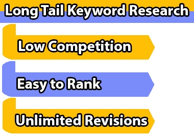 I will do 50 long tail keyword research for your website