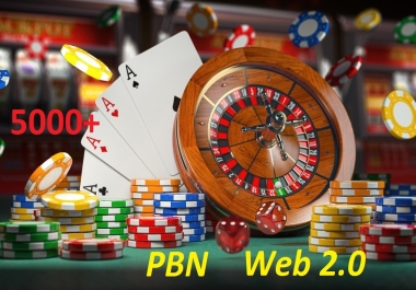 5000+Online Casino Poker judi Gambling PBN Web 2.0 Homepage Dofollow Backlinks with High DA / PA
