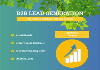 I will provide business lead generation by finding valid contact information