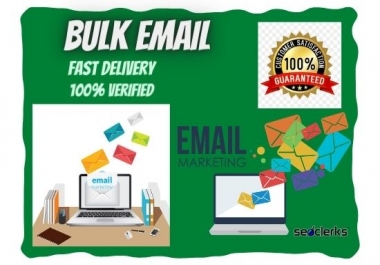 I will provide 1k verified bulk email list