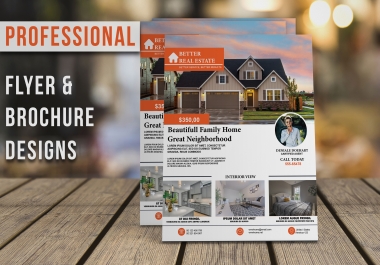 I will do professional business flyer design for your company