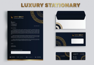 I will design business card,  letterhead,  stationery in 24hours