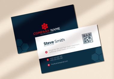 I will design modern and professional business card for your business