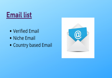 I will give you 1000 verified email list.