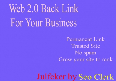 I will Do 10 Web 2.0,  Forum Backlinks for your business website