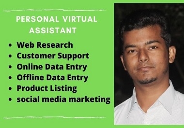 I will do your virtual assistance for unlimited work