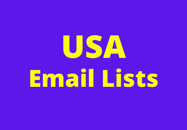 Get verified USA Email lists for campaign
