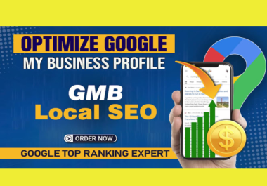 I will provide google my business profile create optimization with local SEO,  gmb top ranking