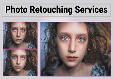 I will do professional image editing,  Photo Retouching Services 3 Images
