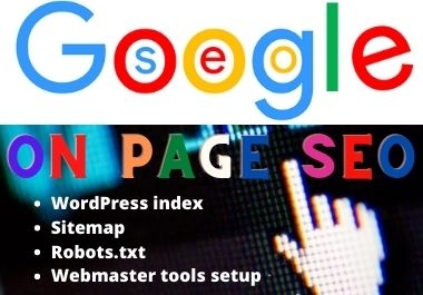 I Will Perform Onpage/Onsite SEO On Your Website And WordPress SEO.