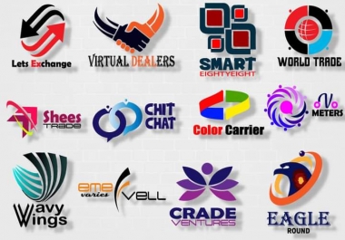 I can create versatile, modern,  flat,  minimalist logo design in 12 hours