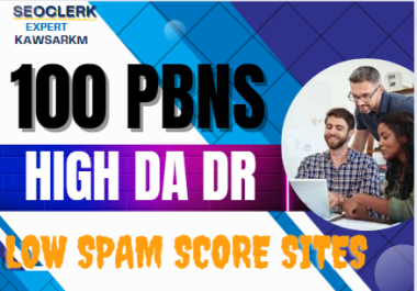 Build, High Quality PBN backlinks With 50 + DA DR to Improving Your Websites