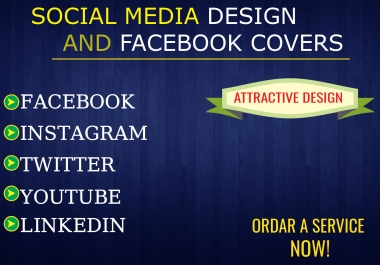 I Will Provide 10 Amazing High Quality Social Media Banner Design