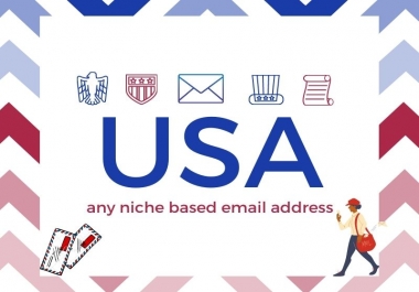 I will provide any niche based 5k Email list from USA for marketing