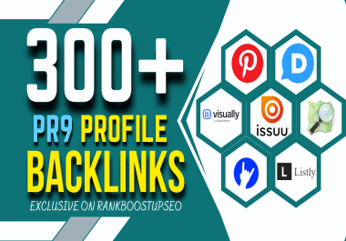 Get Exclusive PR9 High DA 300+ Business Profile Improve Website Ranking