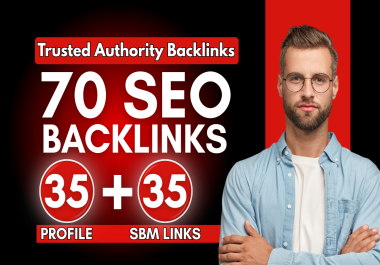 Exclusively- 70 Backlinks High DA Safe Permanent Backlinks