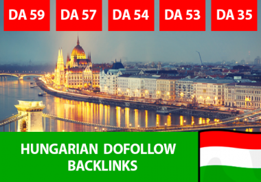 I will place backlinks in my 5 hungarian sites,  hungarian SEO