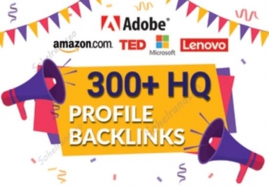 45 High PR Top Profile Backlinks for Website