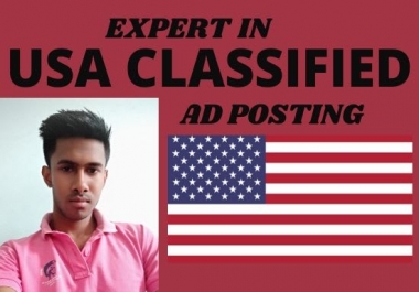 I will submit 50 USA classified ad posting manually