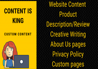 I will Write 500 words of SEO friendly content for your website or anything else