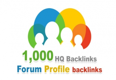 Provide 1000 forum profiles for your website