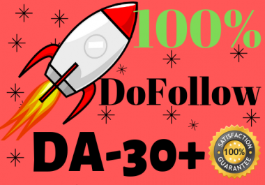 I will Create 30 DA30+ Only DoFollow Backlinks With Free Unique Article Submission
