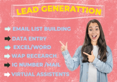 I will Do your virtual assistant for Excel data entry