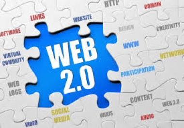 Create 45 high Quality 2.0 Web Services backlinks with high DA/PA