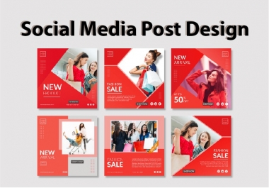 I will create 2 Instagram post design for you