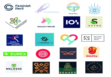 I will design unique & modern minimalist logo for you business