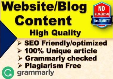 I will write 1000 words SEO friendly Content on any topic