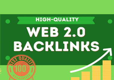 Provide 50 high quality High PR web 2 0 backlinks