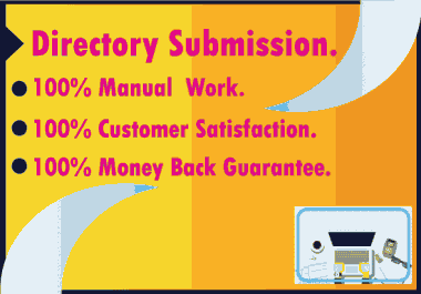 I will do 50 listings,  Directory Submission.