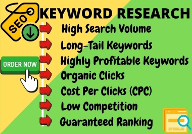 I will do keyword research to rank your website