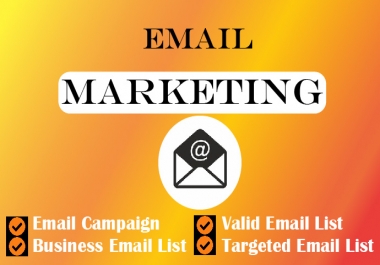 I will provide 1000 + verified consumer email list details for your business