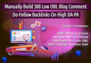 I will do 300 high authority and powerful blog comments