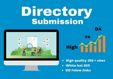 100 Manually High PR Directory submissions