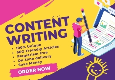 1000+ Words Professional SEO Friendly Web Content Writing,  Blog Post & Article Writing on Topics