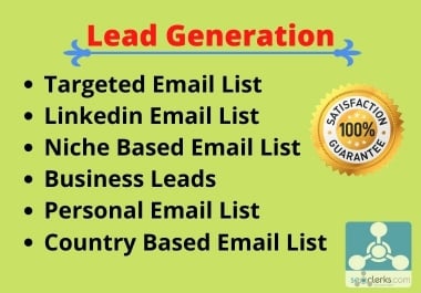 I will provide you targeted email list