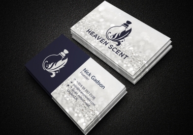 I will create custom luxury business card design